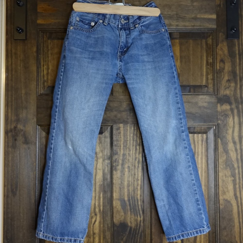Two Pairs Lot Boys Levis 505 8 Slim Bundle Lot - Picture 7 of 9